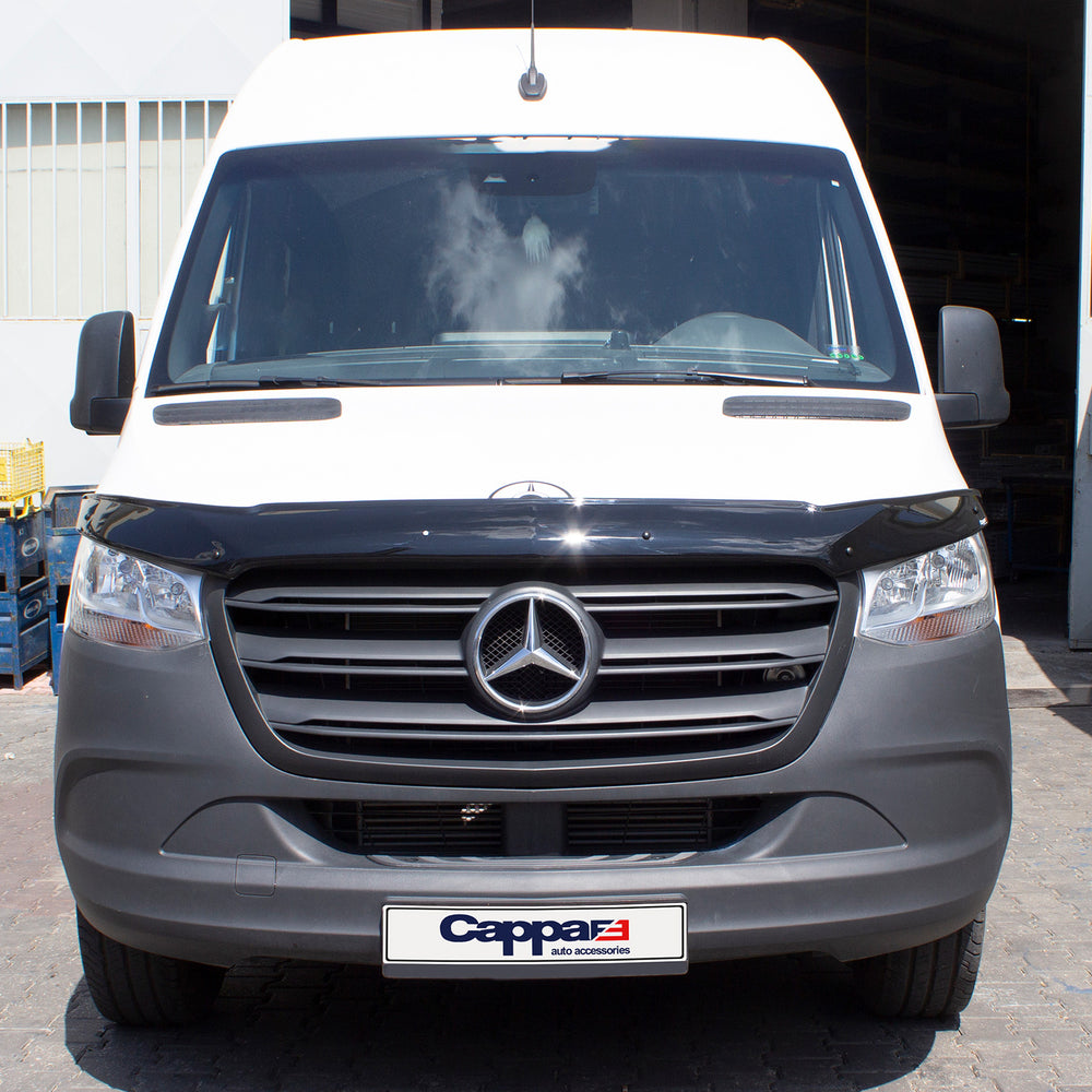 
                  
                    For Mercedes-Benz Sprinter W907 Front Hood Protection Spoiler (2018–2025) – Bug Shield Hood Deflector Guard
                  
                