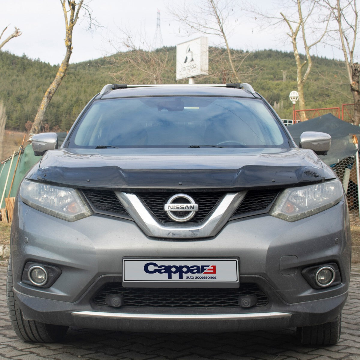 For Nissan X-Trail Rogue Front Hood Protection Shield (2014–2020) – Bug Shield & Hood Deflector