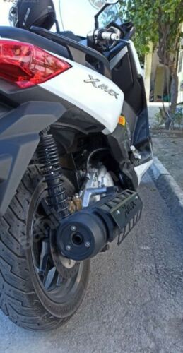 Muffler Exhaust Guard for Yamaha XMAX 125/250/400 (2014–2017) – Heat Shield + Style Upgrade