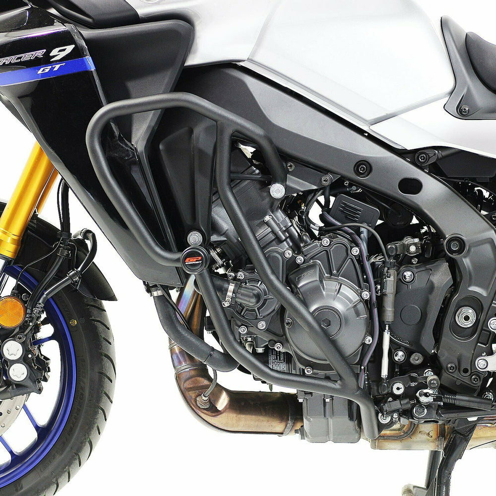 
                  
                    Crash Bar + Frame Slider Engine Guard for Yamaha MT-09 / Tracer 900 GT (2021–2022) – Maximum Protection, Aggressive Style
                  
                